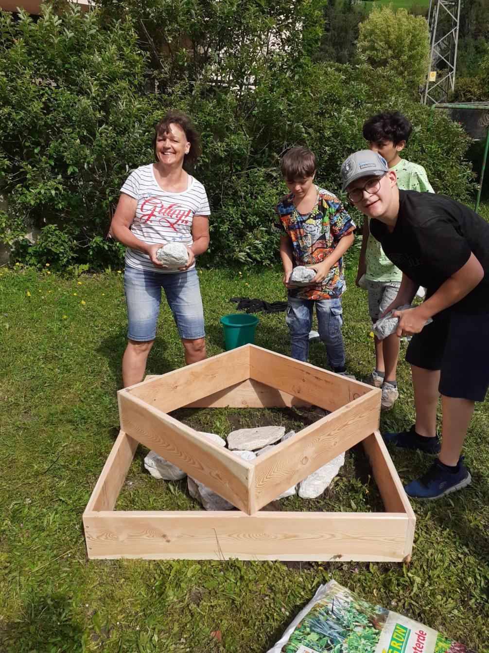 © Heidi Messner Kräuterpyramide
