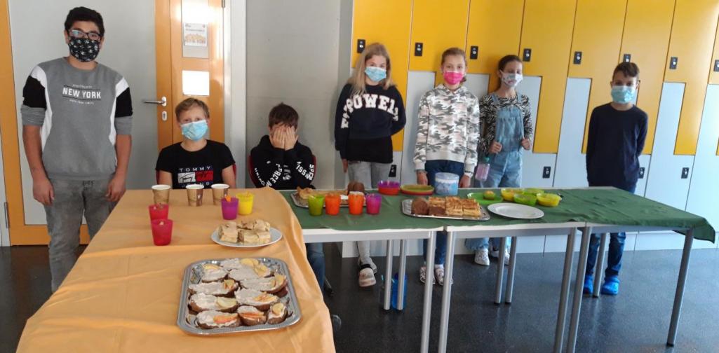 Schüler der 2. Klassen die fleißigen SchülerInnen